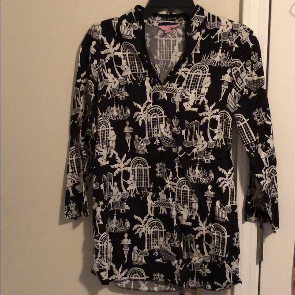 Rare Print Lilly Pulitzer Shirt